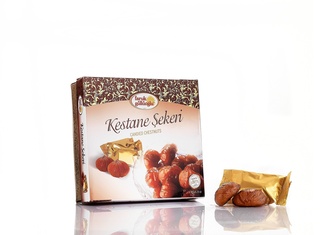 Kestane Şekeri Hediyelik Kutu (330 Gr.) görseli