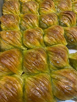 Fıstıklı Midye Baklava (500 G) görseli