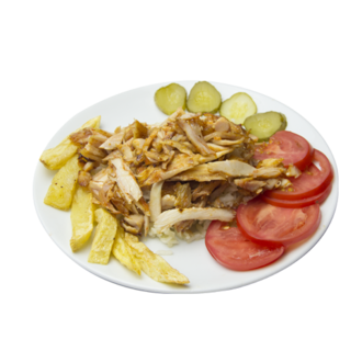 Pilav Üstü Tavuk Döner görseli
