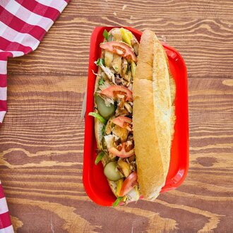 Tam Ekmek Arası Tavuk Döner (100 Gr.) görseli