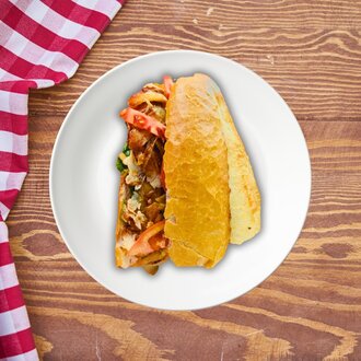 Yarım Ekmek Arası Tavuk Döner (70 Gr.) görseli