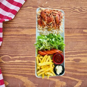 Pilav Üstü Tavuk Döner (100 Gr.) görseli