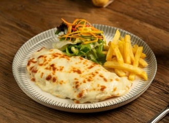 Tavuklu Mantarlı Krep görseli
