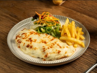 Tavuklu Mantarlı Krep görseli