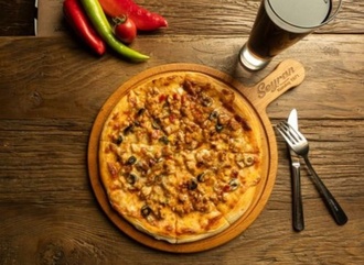 Bbq Etli Pizza görseli