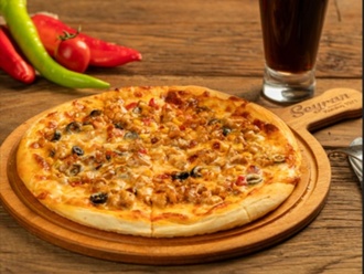 Bbq Tavuklu Pizza görseli