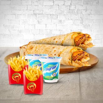 2'Li Kral Dürüm Menü görseli