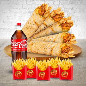 5'Li Kral Dürüm Menü görseli