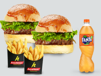 2'Li Hey Burger Menü görseli