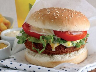 Chicken Bunny Hmburger görseli