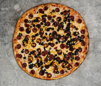 Bol Sucuklu Pizza (35 Cm) görseli