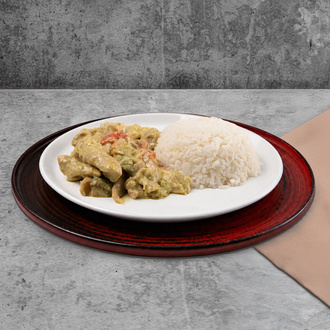 Köri Soslu Tavuk & Pirinç Pilavı görseli