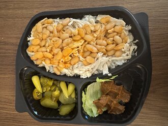 Tavuklu Kuru Fasulyeli Pilav görseli
