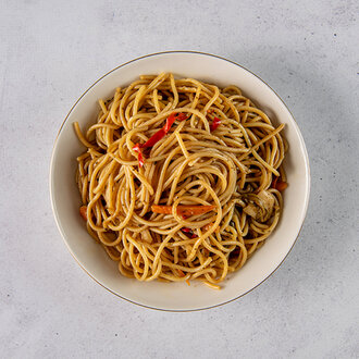 Sebzeli Spagetti görseli