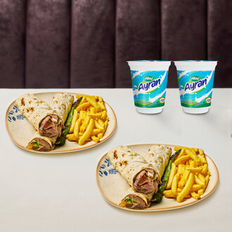 2'Li Dürüm Döner Menü 100 Gr görseli