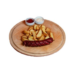 Frankfurter Sosis & Elma Dilim Patates görseli