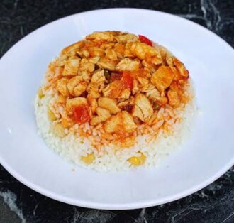 Pilav Üstü Tavuk Sote görseli