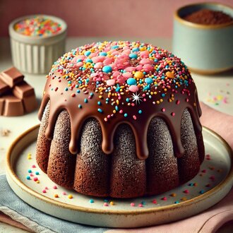 Sütlü Çikolatalı Sufle görseli