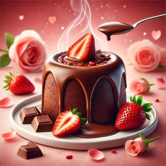 Çilekli Sufle görseli