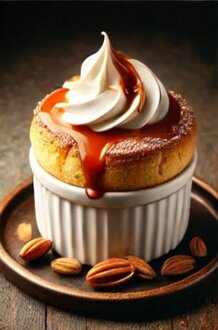Karamelli Sufle görseli