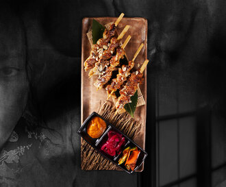 Thai Usulü Satay Tavuk görseli