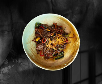 Chili Soslu Fesleğenli Dana Eti görseli