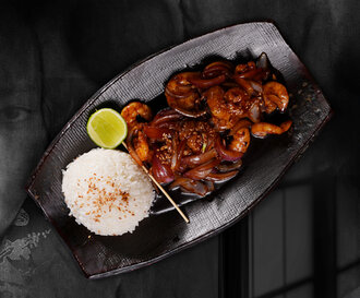 Teriyaki Soslu Karides görseli