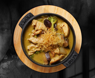 Yeşil Köri Soslu Tavuk görseli