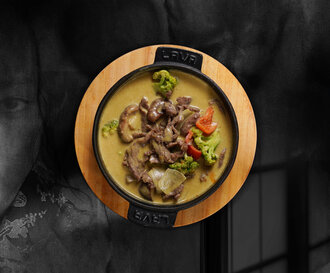 Yeşil Köri Soslu Dana Eti görseli