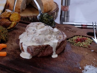 Mushroom Bonfile Steak (180 G) görseli