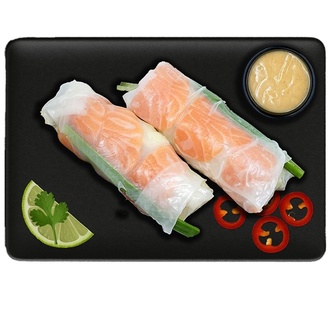 2209 - Salmon Sashimi Summer Rolls (2 Adet - 2 Pcs.) görseli