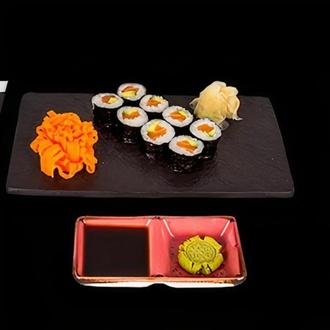 1106 - Salmon Avocado Maki Roll (8 Adet - 8 Pcs.) görseli