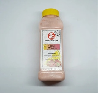 4014 - Ev Yapımı Çilekli Limonata - Fresh Lemonade With Strawberry (35 Cl.) görseli