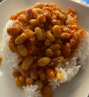 Kuru Fasulyeli & Tavuklu Pilav görseli