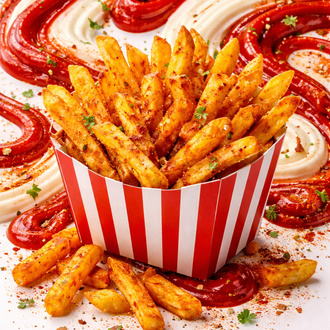 Double Baharatlı Patates Kızartması görseli