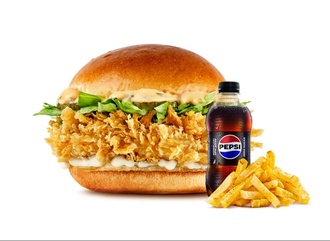 Classic Chicken Burger Menü görseli