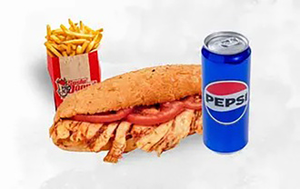 Sandviç Ekmek Arası Tavuk Döner & Pepsi Menü görseli