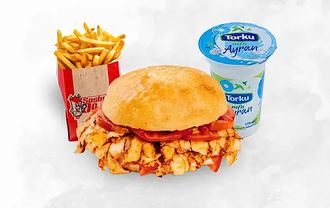 Ekmek Arası Tavuk Döner & Ayran Menü görseli