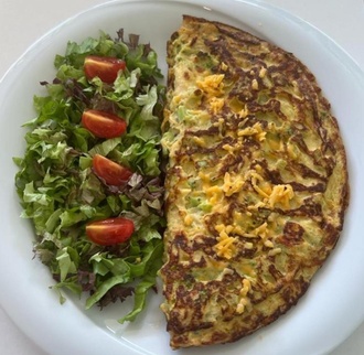Mantarlı Omlet görseli