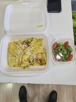 Havuçlu Karnabaharlı Omlet görseli