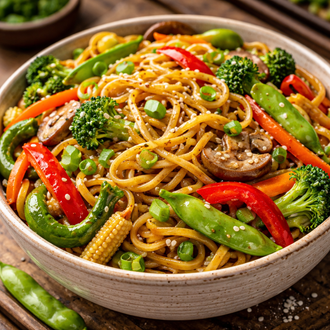 Sebzeli Noodle görseli