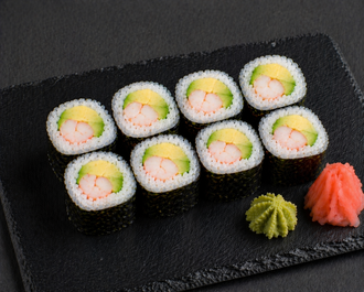 Avokado Ebi Roll (8 Adet) görseli