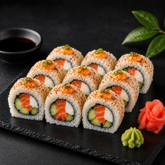 Spicy Philadelphia Roll (8 Adet) görseli