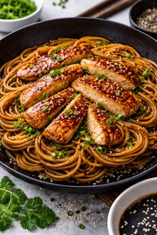 Teriyaki Soslu Tavuklu Noodle görseli