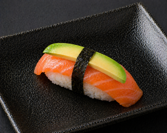 Sake Avocado Nigiri (1 Pcs.) görseli