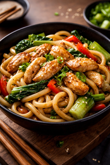 Tavuklu Udon görseli