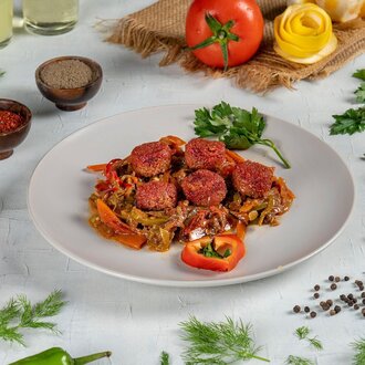 Vegan Sebze Sote & Pancar Köfte (250 Gr.) görseli