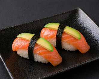 Sake Avokado Nigiri (2 Pcs) görseli