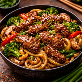 Teriyaki Soslu Dana Etli Udon görseli