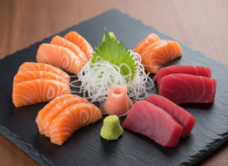 Sake & Maguro Sashimi (6 Pcs.) görseli